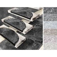 Floordirekt Step Stufenmatte Sundae Polypropylen Anthrazit 235 x 650 mm