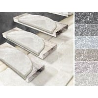 Floordirekt Step Stufenmatte Sundae Polypropylen Creme 235 x 650 mm