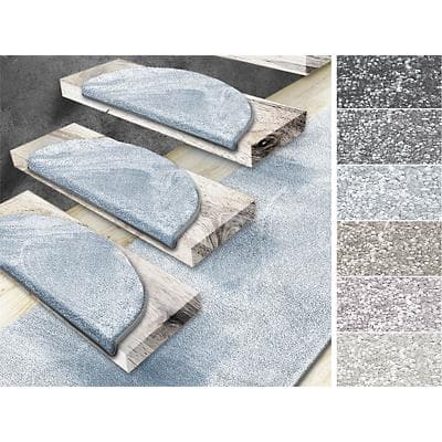 Floordirekt Step Stufenmatte Sundae Polypropylen Blau 190 x 560 mm