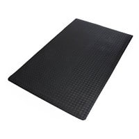 etm Anti-Ermüdungsmatte Heavy-Duty TireTuff PVC, Vinyl Schwarz 600 x 900 mm