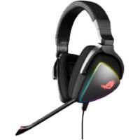 Asus Rog Delta Core Gaming-Headset Verkabelt Kopfbügel Geräuschunterdrückung mit Mikrofon Schwarz mit Mikrofon USB