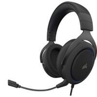 Corsair HS50 PRO Stereo Gaming-Kopfhörer Verkabelt Kopfbügel Geräuschunterdrückung mit Mikrofon Blau mit Mikrofon