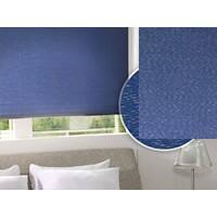 Casa Pura Verdunkelungsrollo Standard Daylight Stoff Blau 900 x 1500 mm