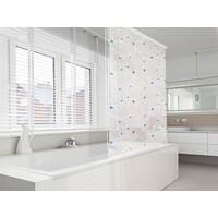 Casa Pura Duschrollo Sunny Bubbles PEVA Transparent 800 x 2400 mm