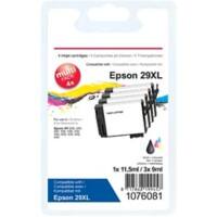 Office Depot Kompatibel Epson 29XL Tintenpatrone Schwarz & 3 Farben 4 Stück