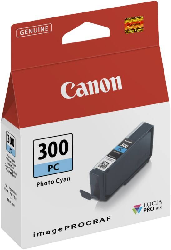 Canon PFI-300 Original Tintenpatrone Foto-Cyan