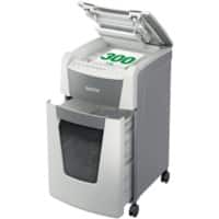 Leitz IQ Autofeed Office 300 Automatischer Aktenvernichter Partikelschnitt Sicherheitsstufe P-4 300 Blatt Automatisch & 10 Blatt Manuell