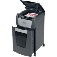 Rexel Optimum AutoFeed+ 225X Automatischer Aktenvernichter Partikelschnitt Sicherheitsstufe P-4 225 Blatt Automatisch & 10 Blatt Manuell