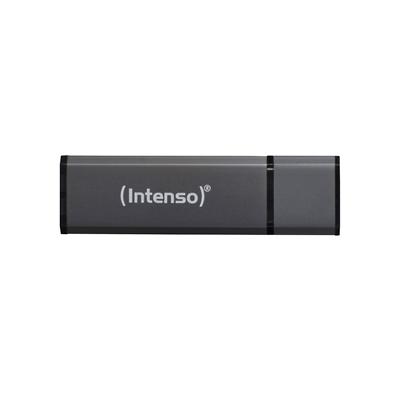 Intenso USB Stick 2.0 Alu Line 8 GB Aluminium Anthrazit 12 Stück