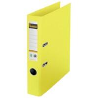 Bene No.1 Power Ordner DIN A4 50 mm Gelb 2 Ringe 301600 Pappkarton Hochformat