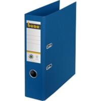 Bene No.1 Power Ordner DIN A4 80 mm Blau 2 Ringe 301400 Pappkarton Hochformat