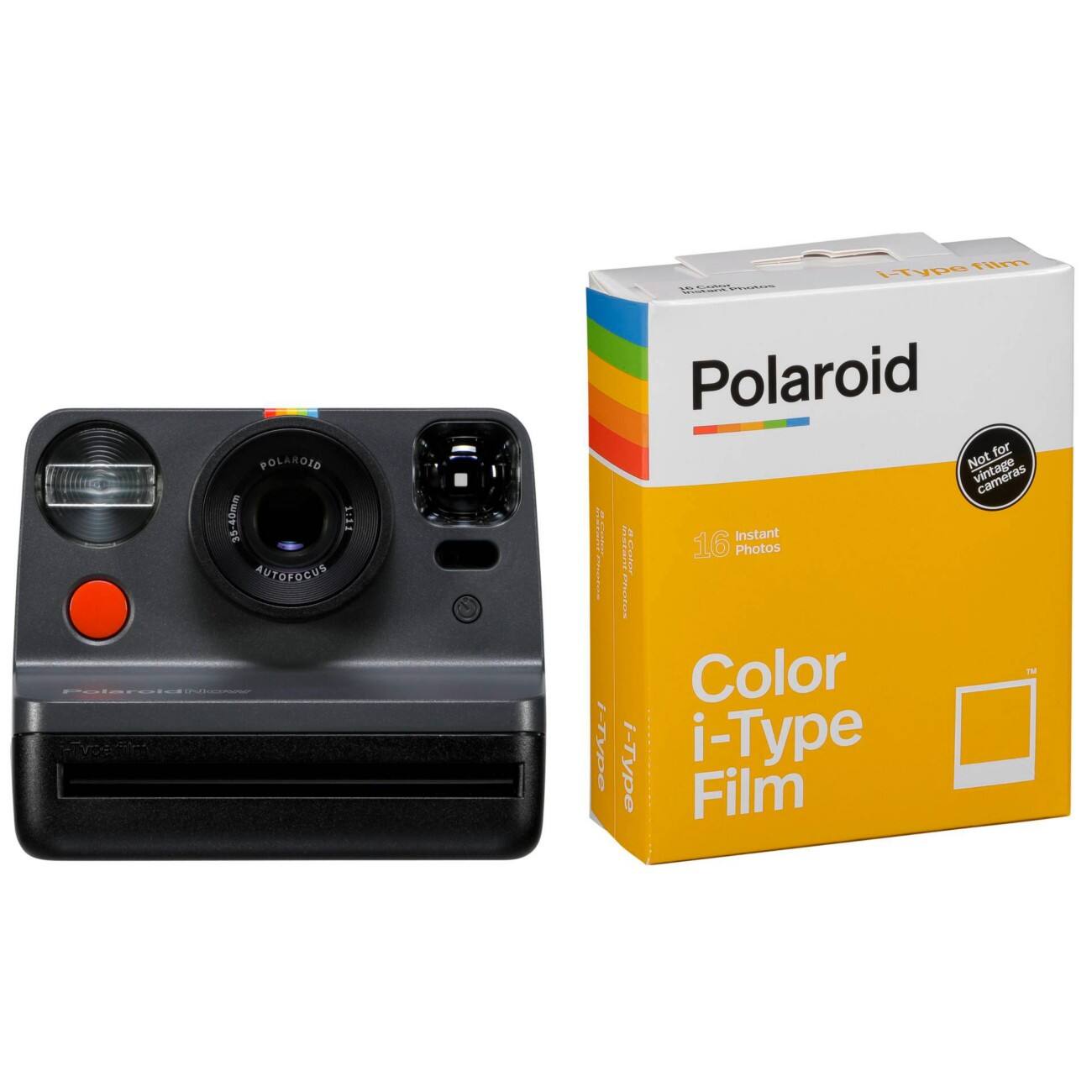 Polaroid Instant Kamera NOW Everything Box Schwarz
