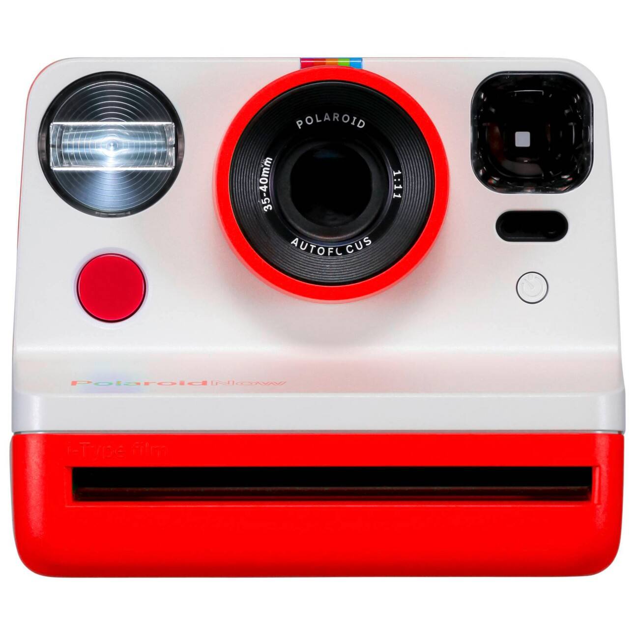 Polaroid Instant Kamera NOW Weiß, Rot