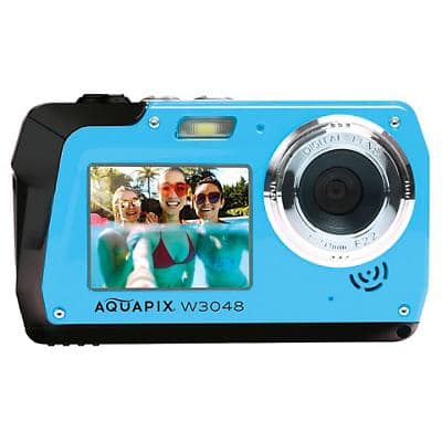 Easypix Kamera Aquapix W3048 Edge Blau, Schwarz