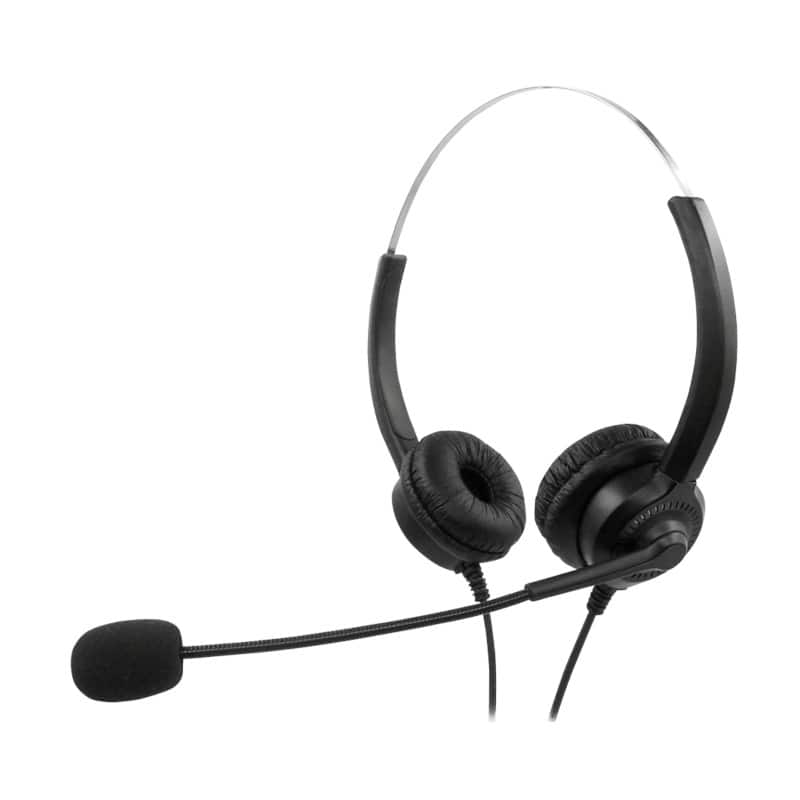 Mediarange mros304 verkabeltes stereo-headset ã¼ber kopf mit gerã¤uschunterdrã¼ckung usb mit mikrofon schwarz