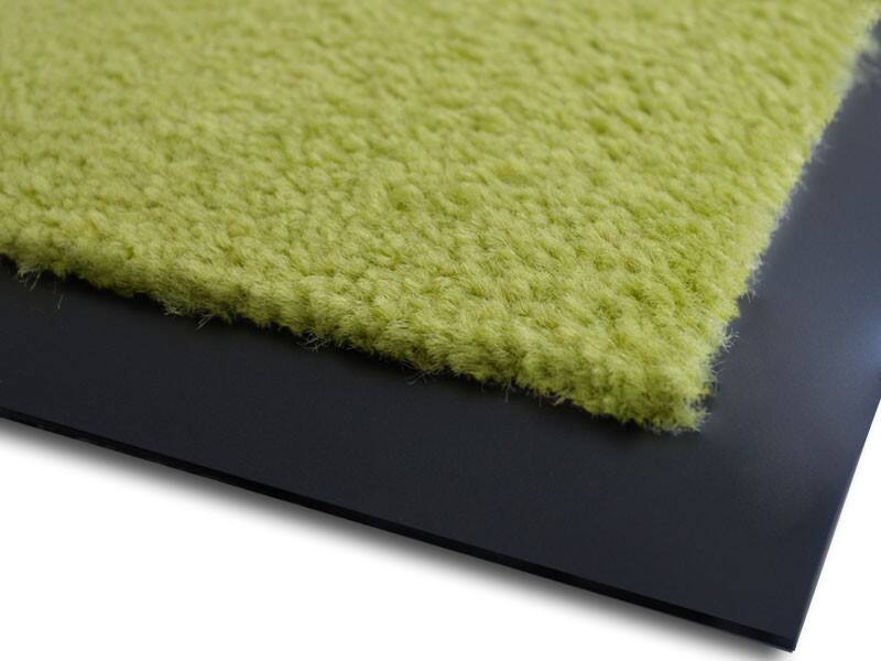 Fußmatte Sky Monochrom Grün Polyamid, High-Twist-Nylon 900 x 1200 mm