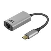 ACT AC7080 Netzwerkadapter 15cm Grau USB-C auf Gigabit