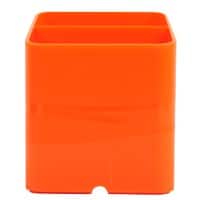 Exacompta Stifthalter 67788D Polystyrol Mandarine 7,4 x 7,4 x 9,3 cm 10 Stück