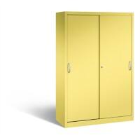 C+P Schiebetürenschrank Acurado H1950xB1200xT500mm Korpus Schwefelgelb Fronten Schwefelgelb Anzahl Fächer: 3