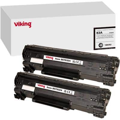Viking 83A Kompatibel HP Tonerkartusche CF283AD Schwarz