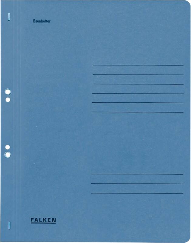 Falken Ösenhefter 80003882001F DIN A4 Manila 24 (B) x 32 (H) cm Blau