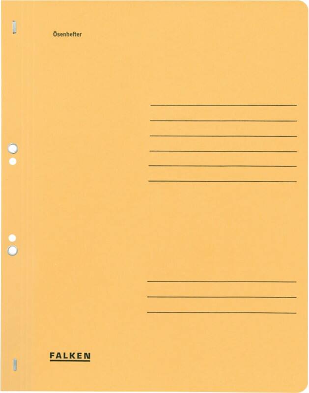 Falken Ösenhefter 80000565001F DIN A4 Manila 24 (B) x 32 (H) cm Elfenbein