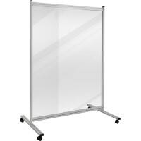 Legamaster Schutzscheibe Plexiglas, Aluminium Economy Transparent, Silber 1.200 x 4 x 1.500 mm