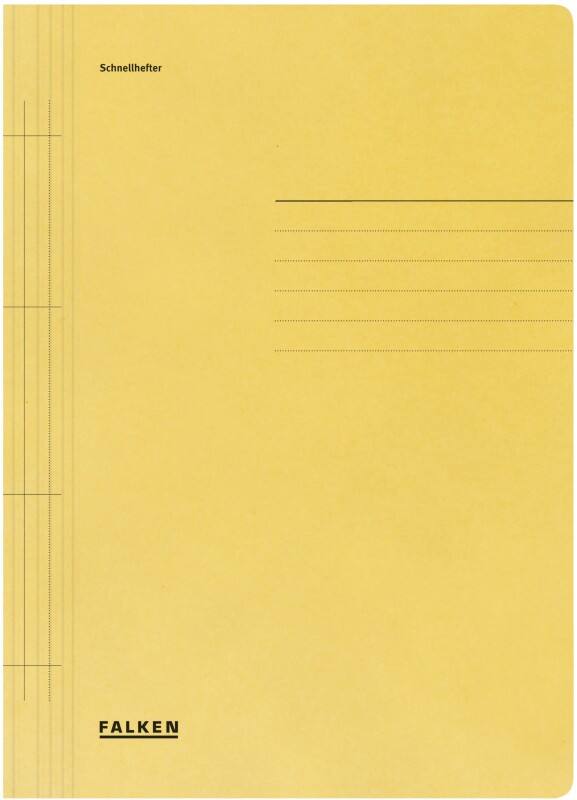 Falken Schnellhefter DIN A4 Gelb Manila 250 g/m²