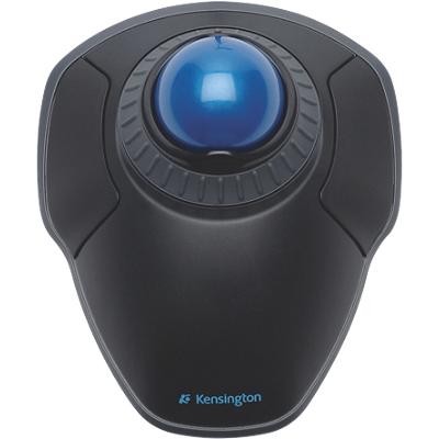Kensington Orbit Kabelgebundene Ergonomische Trackball-Maus K72337EU Optisch Scroll Ring Für Rechts- und Linkshänder 1,5 m USB-A Kabel Schwarz