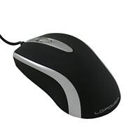 LC-Power M709BS Optische USB Kabelgebundene Maus 1.5 m Kabel Schwarz