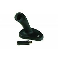 BakkerElkhuizen Kabellose Ergonomische Optische USB Mittel, Klein Joystick-Maus Schwarz