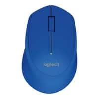 Logitech M280 Kabellose Optische USB Maus Beidhändig Blau