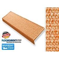 Floordirekt Step Stufenmatte Sylt Sisal Apricot 235 x 650 mm Rechteckig