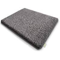 Sky Badematte Sky Polyester, Mikrofaser Grau, Silber 800 x 1500 mm