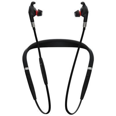 Jabra Evolve 75e Kopfhörer Kabellos Unter dem Ohr Geräuschunterdrückung mit Mikrofon Schwarz mit Mikrofon Bluetooth USB