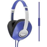 Koss UR23I Headset Verkabelt Über das Ohr Geräuschunterdrückung mit Mikrofon Blau mit Mikrofon