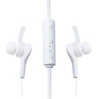 Logilink BT0040W Kopfhörer Verkabelt / Kabellos Unter dem Ohr Noise Cancelling Weiß mit Mikrofon Bluetooth USB
