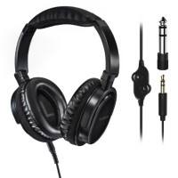 Hama 132652 Headset Verkabelt Über das Ohr Schwarz mit Mikrofon
