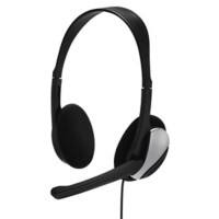 Hama Headset HS-P100 Verkabelt Über das Ohr Schwarz mit Mikrofon