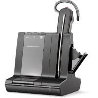 Plantronics Savi 8245 Headset Kabellos Ohrbügel Geräuschunterdrückung mit Mikrofon Schwarz mit Mikrofon Bluetooth USB