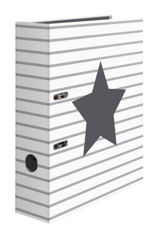 HERMA Breit Ordner DIN A4 70 mm Farbig sortiert 2 Ringe 7191 Pappkarton Glatt Hochformat  10 Stück