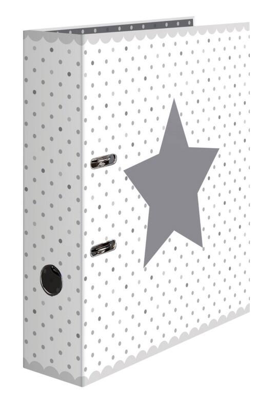 HERMA Motif Ordner Breit DIN A4 70 mm Farbig sortiert 2 Ringe 7192 Pappkarton Glatt Hochformat 10 Stück