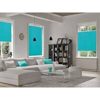 Casa Pura Plissee Magic Polyester, lackiertes Aluminium Blau 1200 x 1500 mm