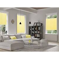 Casa Pura Plissee Magic Polyester, lackiertes Aluminium Gelb 1200 x 2000 mm