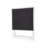 Casa Pura Verdunkelungsrollo Blackout Thermo Polyester Schwarz 800 x 2300 mm