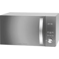 ProfiCook Mikrowelle PC-MWG 1176 H 800 W 23 Silber