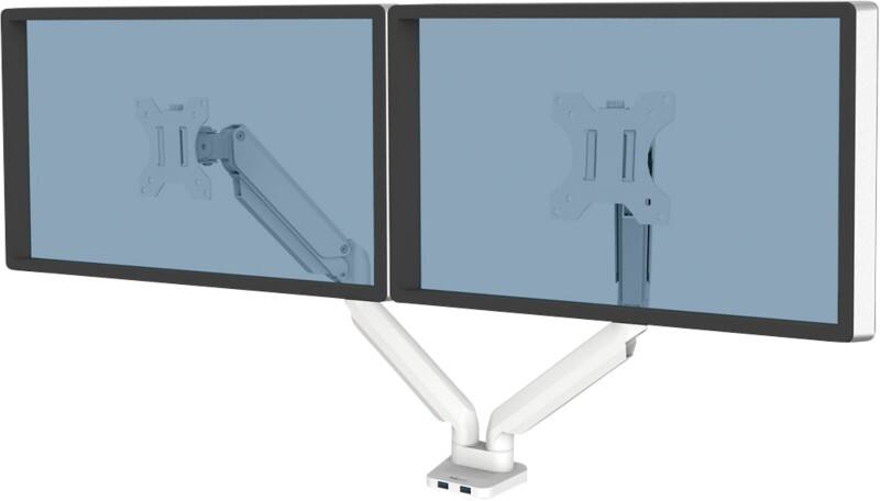 Fellowes Platinum 8056301 Doppel Monitorarm 32 " 950 x 114 x 590 mm Weiß