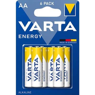 Varta Batterien Energy AA 6 Stück