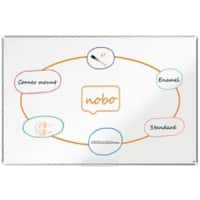 Nobo Premium Plus Whiteboard 1915149 Wandmontiert Magnetisch Emaille 180 x 120 cm