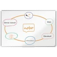 Nobo Premium Plus Whiteboard 1915158 Wandmontiert Magnetisch Lackierter Stahl 150 x 100 cm